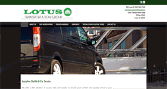 Desktop Screenshot of lotustransportation.com